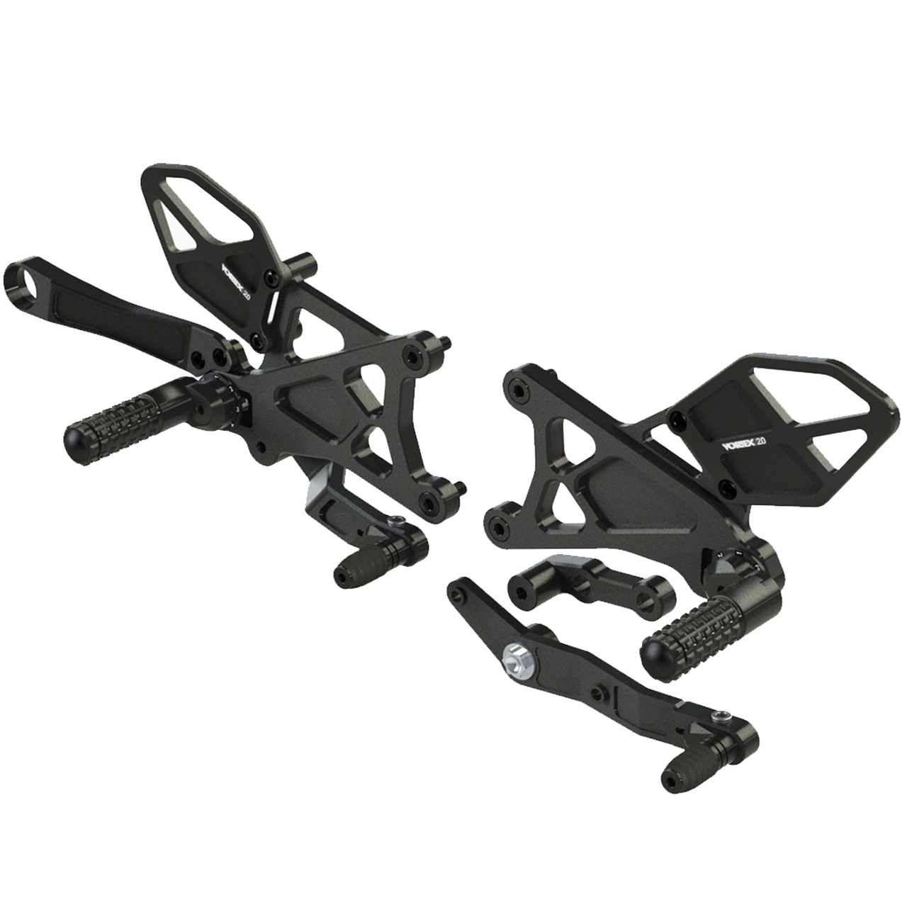 Vortex V3 2.0 Adjustable Rearsets 2015 2020 Yamaha YZF R1 R1M R1S RS671K